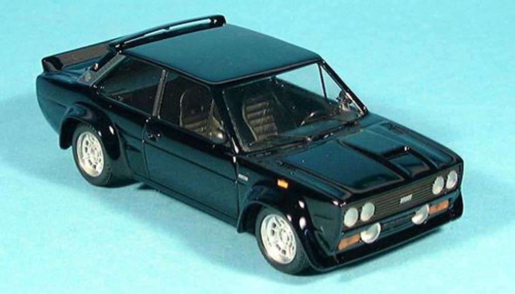 Fiat 131 Abarth 1/43 Trofeu Abarth nero modellino in miniatura