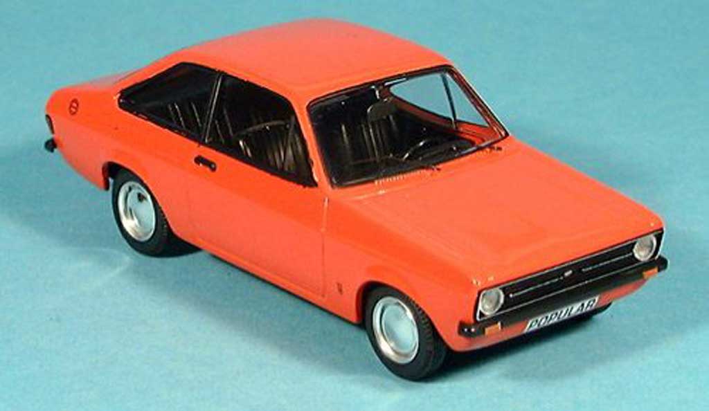 Ford Escort MK2 1/43 Trofeu MK2 1100 Popular rosso modellino in miniatura