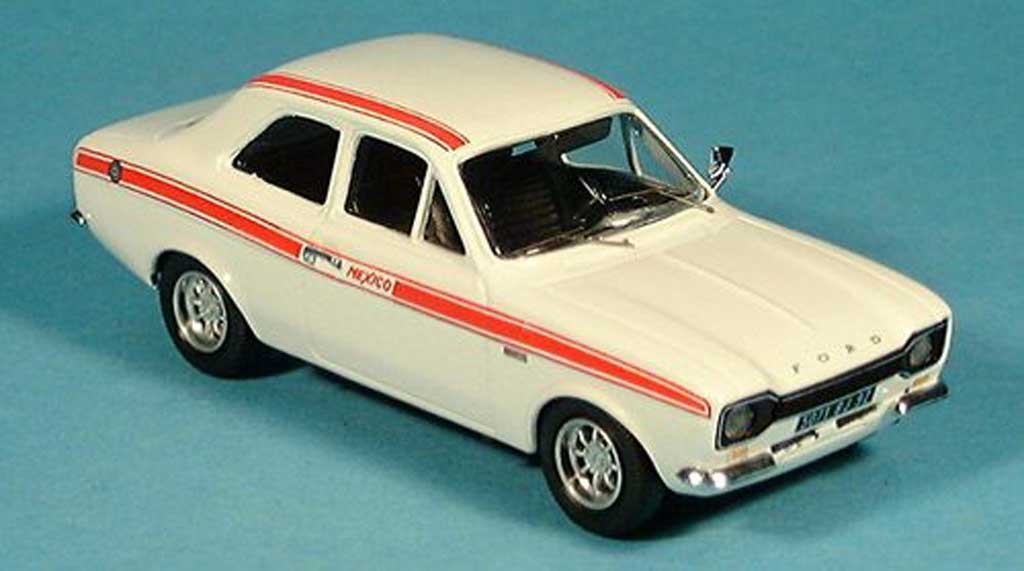 Ford Escort MK1 1/43 Trofeu MK1 Mexico bianco 1971 modellino in miniatura