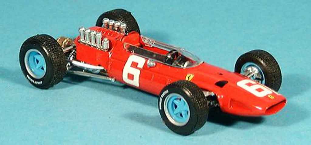 Ferrari 158 1965 1/43 Brumm 1965 no.6 l.bandini gp italien modellino in miniatura