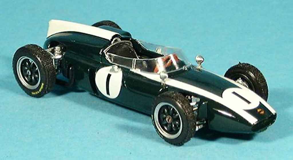 Cooper T53 1/43 Brumm No.1 J.Brabham Sieger GP Grossbritannien 1960 modellino in miniatura