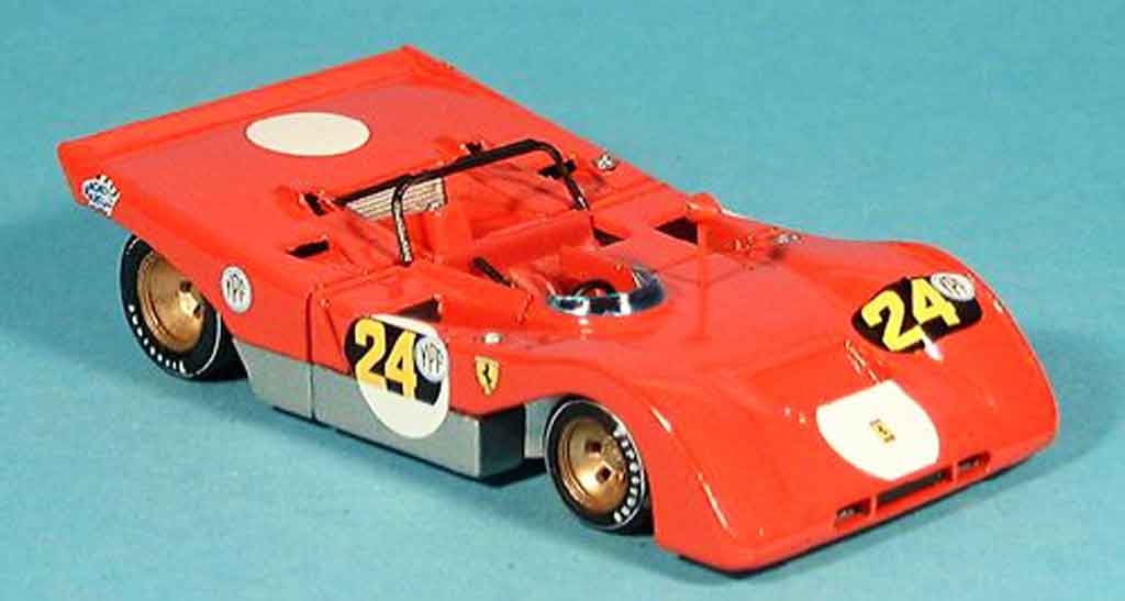 Ferrari 312 PB 1/43 Brumm PB no.24 ignazio giunti buenos aires 1971 modellino in miniatura