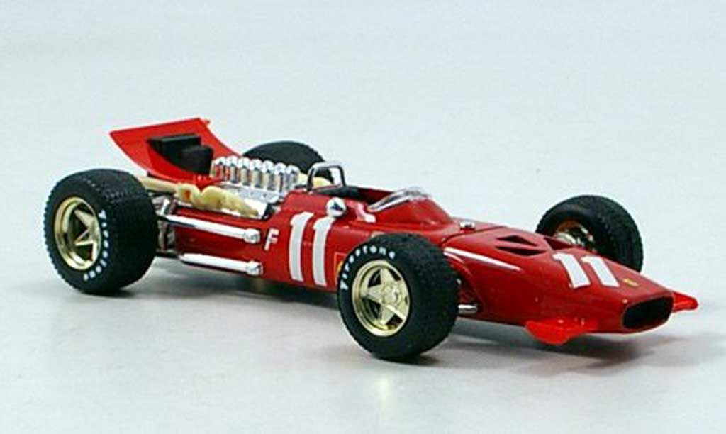Ferrari 312 F1 1/43 Brumm F1 No.11 C.Amon GP Monte Carlo 1969 modellino in miniatura