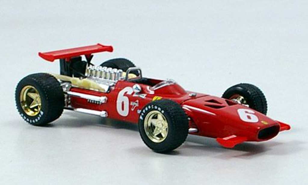 Ferrari 312 F1 1/43 Brumm F1 No.6 C.Amon GP Frankreich 1969 modellino in miniatura