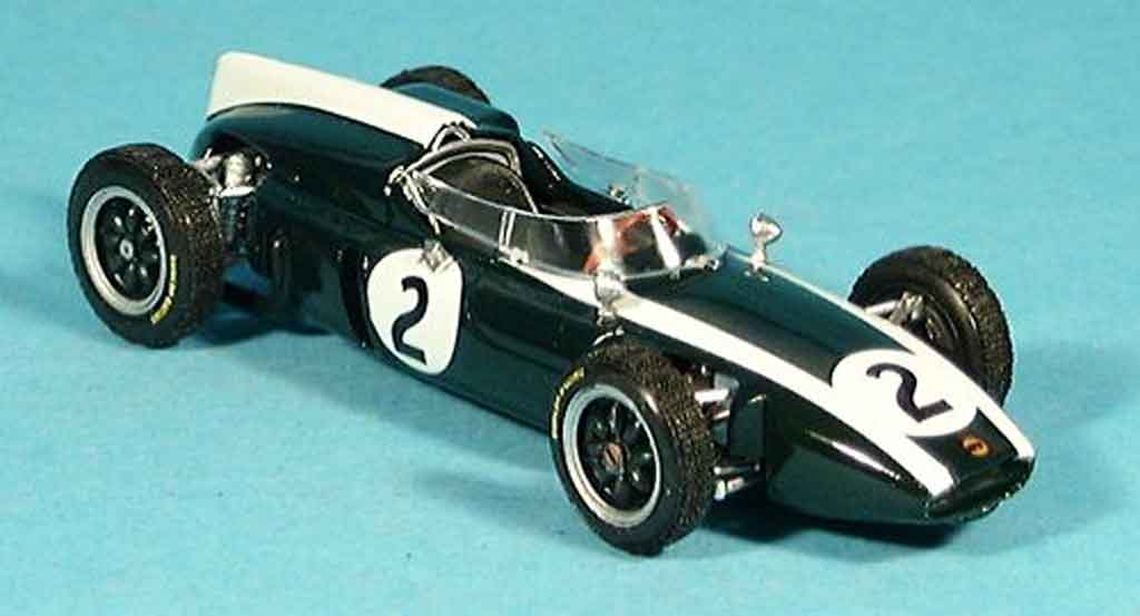 Cooper T53 1/43 Brumm No.2 B.McLaren Zweiter GP Grossbritannien 1960 modellino in miniatura