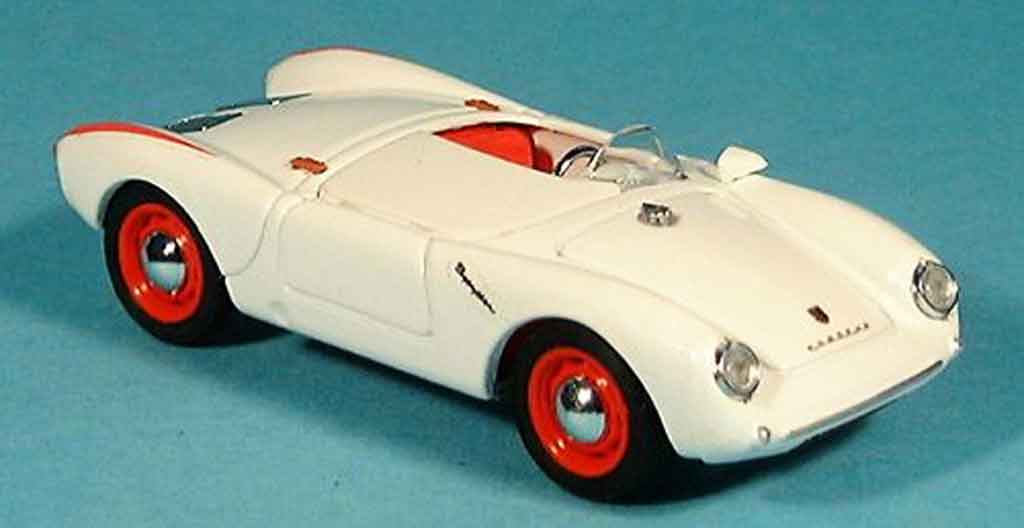 Porsche 550 1954 1/43 Brumm 1954 bianco Strassenversion modellino in miniatura