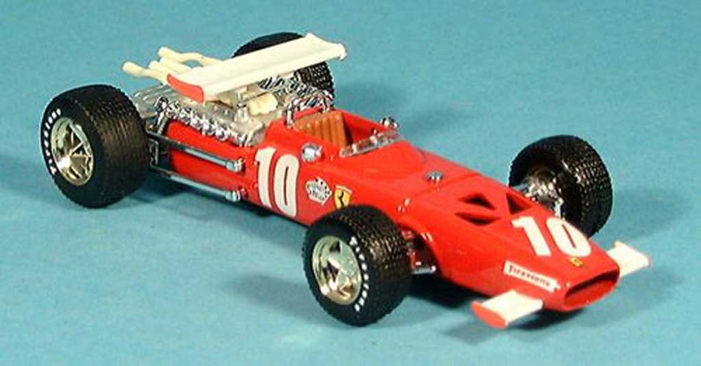Ferrari 312 F1 1/43 Brumm F1 No.10 Pedro Rodriguez GP Italien 1969 modellino in miniatura
