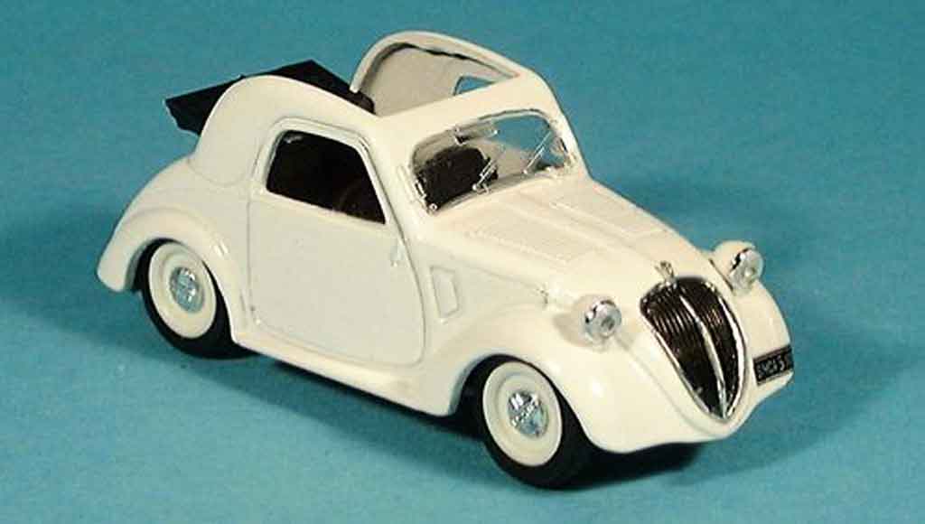 Simca 5 1/43 Brumm bianco decapotable faltdach 196 modellino in miniatura