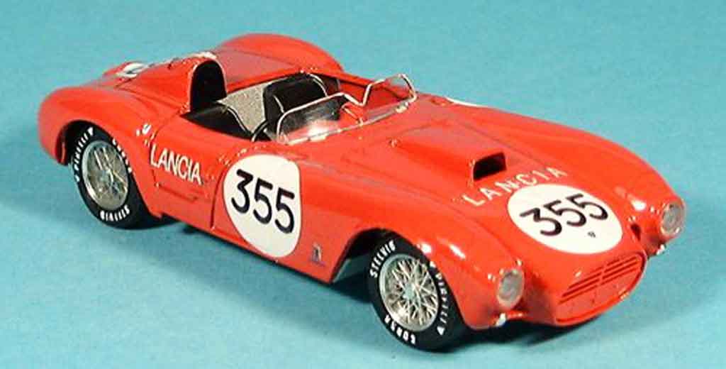 Lancia D24 1/43 Brumm no.355 piero taruffi sieger targa florio 1954 modellino in miniatura