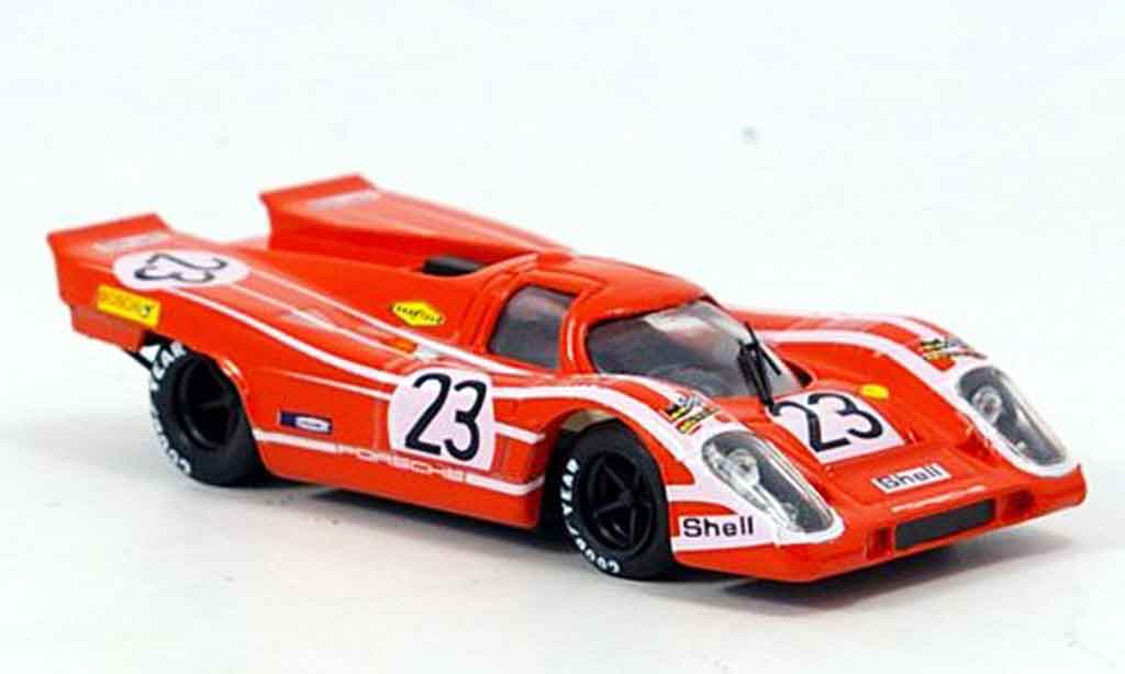 Porsche 917 1970 1/43 Brumm 1970 No.23 H. Herrmann Le Mans modellino in miniatura