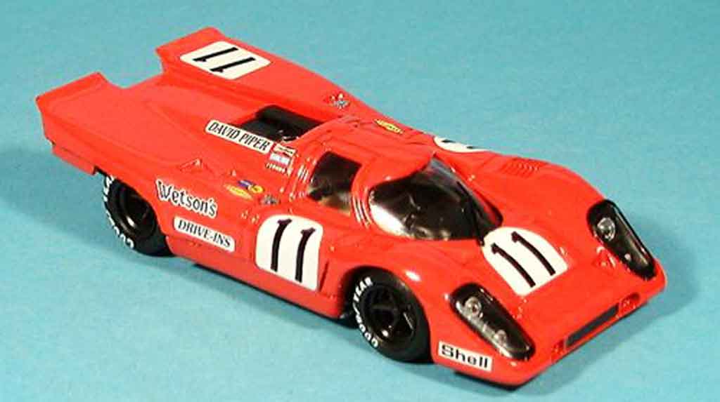 Porsche 917 1970 1/43 Brumm 1970 No.11 Piper Adamovicz 1000km Monza modellino in miniatura