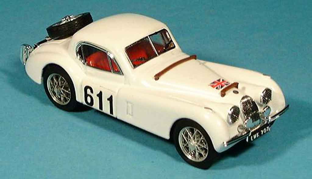Jaguar XK 120 1/43 Brumm 120 coupe alpenrallye 1953 modellino in miniatura