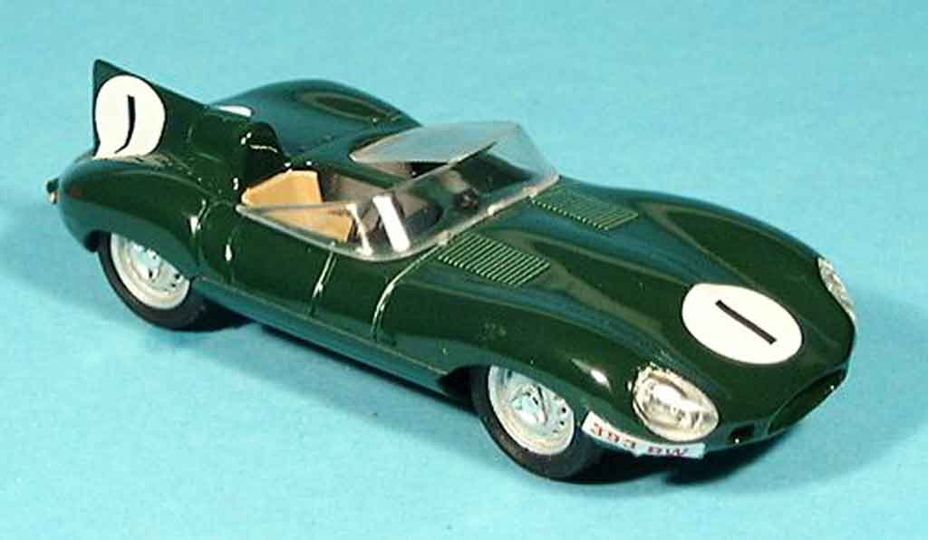 Jaguar D-Type 1954 1/43 Brumm 1954 hp 260 no. 1 modellino in miniatura