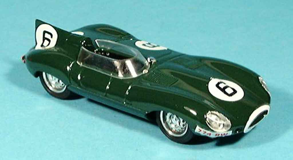 Jaguar D-Type 1955 1/43 Brumm 1955 le mans mike hawthorn modellino in miniatura