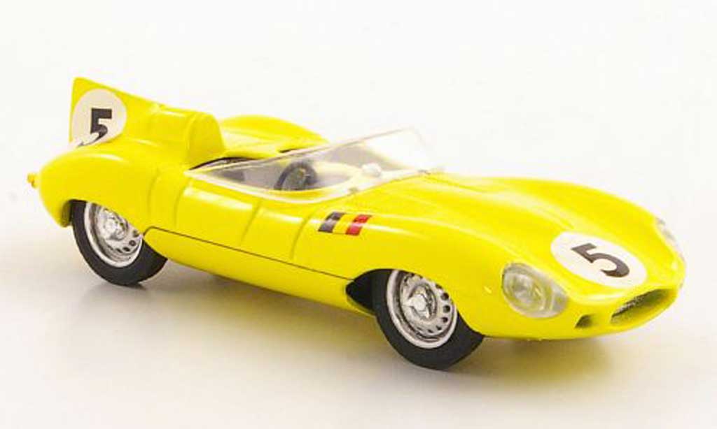 Jaguar D-Type 1956 1/43 Brumm 1956 No.5 24h Le Mans modellino in miniatura