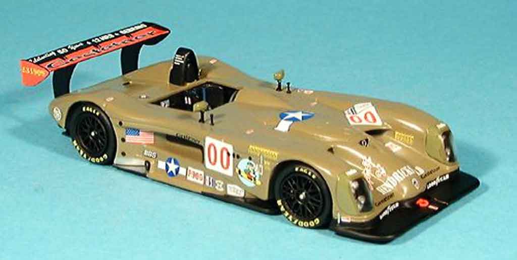 Panoz LMP01 1/43 Minichamps Roadster Sebring Jackson Jeannette Block 2002 modellino in miniatura