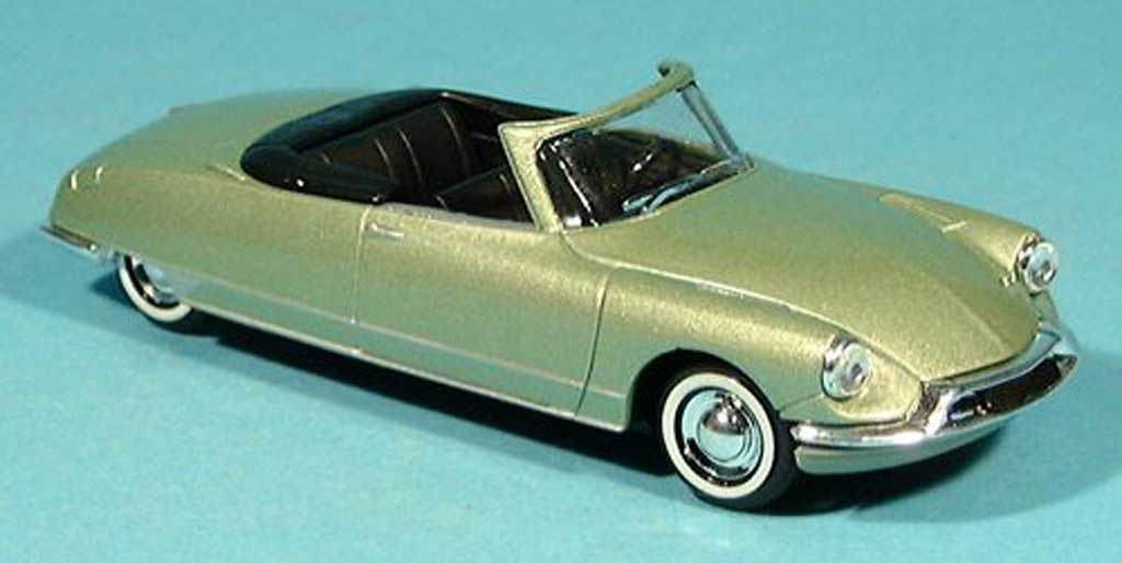 Citroen DS Cabriolet 1/43 Solido Cabriolet cabriolet verde 1961 modellino in miniatura
