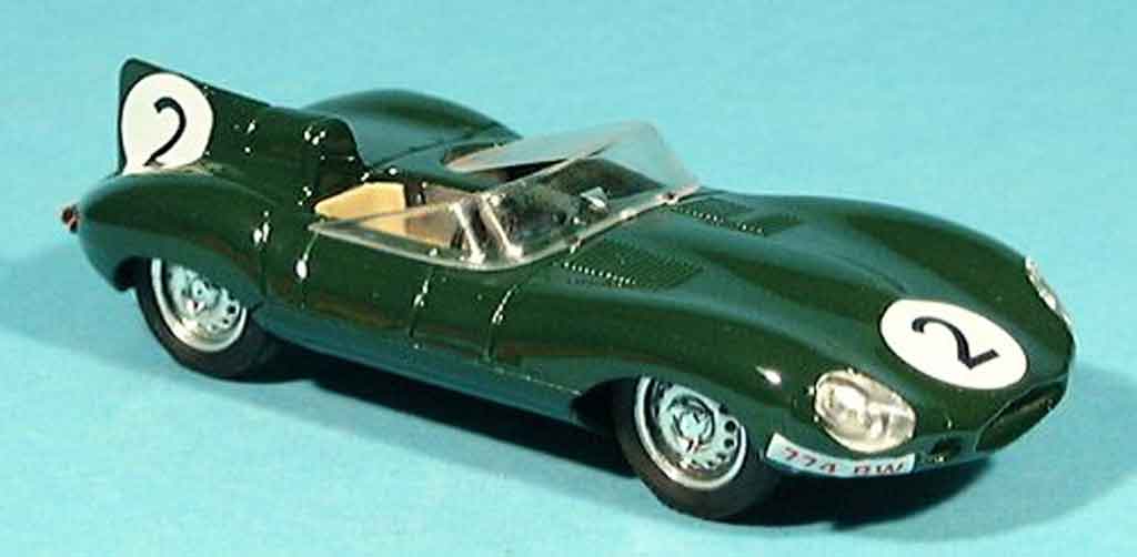Jaguar D-Type 1956 1/43 Brumm 1956 le mans no. 2 paul frere modellino in miniatura