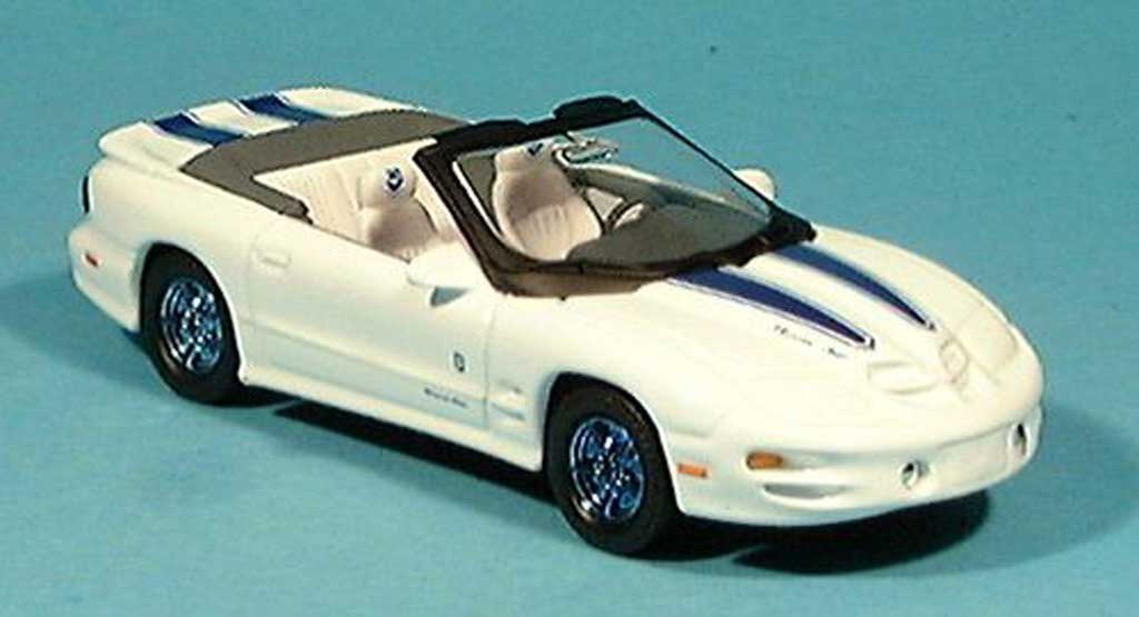 Pontiac Firebird 1999 1/43 Yat Ming 1999 Trans Am Cabriolet bianco modellino in miniatura