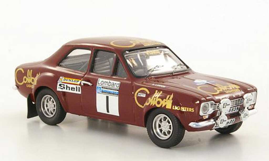Ford Escort RS 1600 1/43 Trofeu RS 1600 No.1 T.Makinen / H.Liddon Lombard RAC Rally 1974 modellino in miniatura