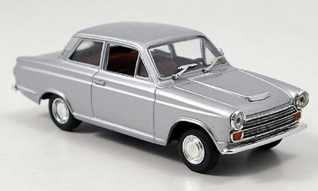 Ford Cortina 1/43 Solido MK I grigio 1963 modellino in miniatura