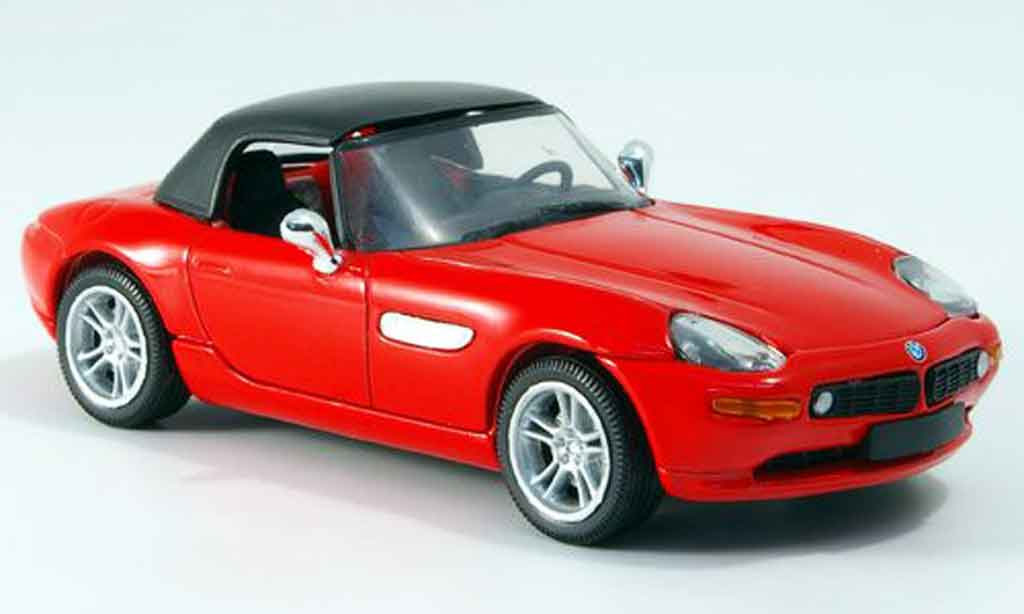 Bmw Z8 1/43 Solido rosso geschlossen 1999 modellino in miniatura