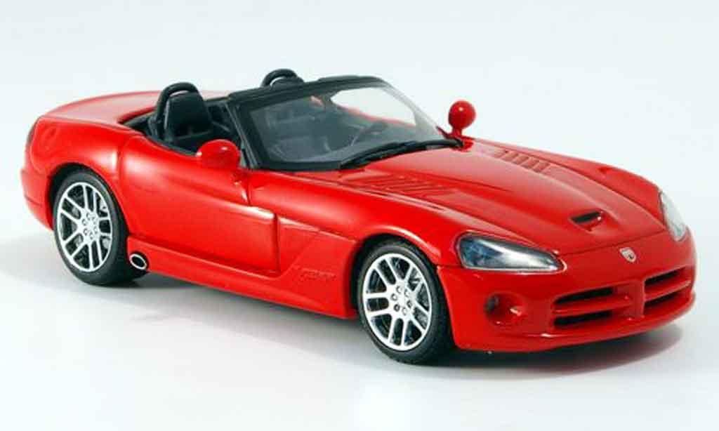 Dodge Viper SRT 10 1/43 Autoart SRT 10 SRT 10 rosso 2003 modellino in miniatura