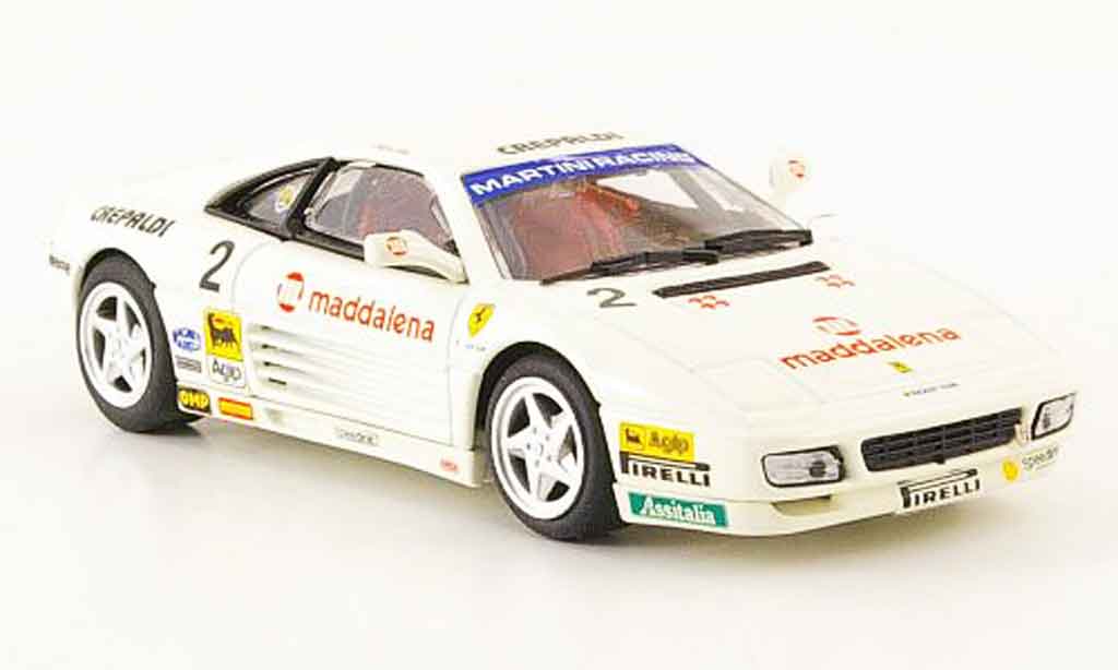 Ferrari 348 Challenge 1/43 Bang Challenge gianni giudici 1993 modellino in miniatura