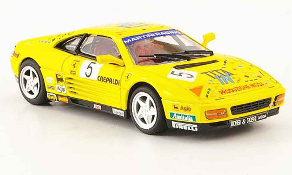 Ferrari 348 Challenge 1/43 Bang Challenge paolo rossi 1993 modellino in miniatura