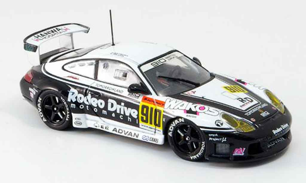 Porsche 996 GT3 1/43 Ebbro GT3 Cup No.910 Rodeo Drive Advan JGTC 2002 modellino in miniatura