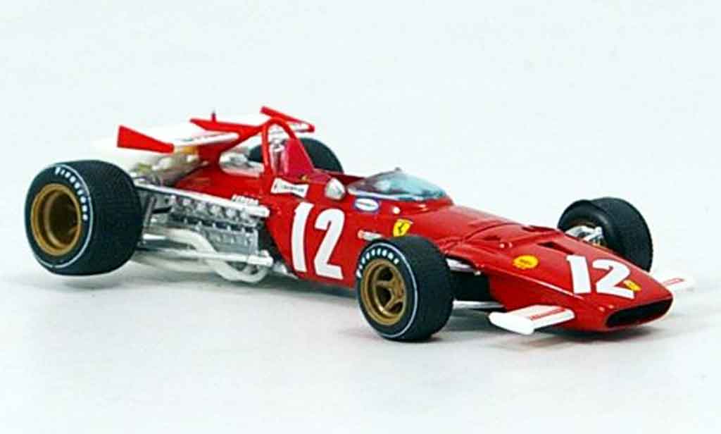 Ferrari 312 B 1/43 Brumm B b no.12 jacky ickx gp osterreich 1970 modellino in miniatura