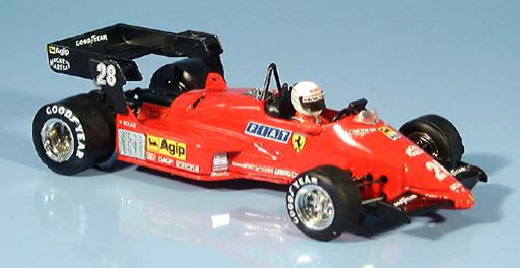 Ferrari 126 1984 1/43 Brumm 1984 C4 rene arnoux modellino in miniatura