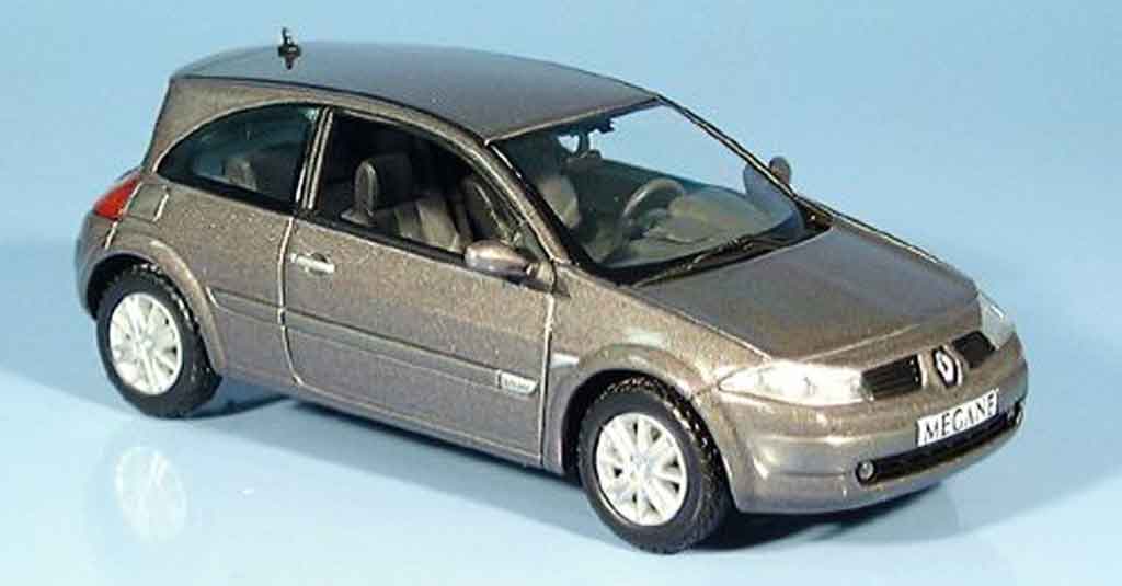 Renault Megane 1/43 Norev grigio 2003 modellino in miniatura