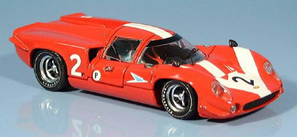 Lola T70 1967 1/43 Best 1967 Coupe Brands Hatch Surtees-Hobbs modellino in miniatura