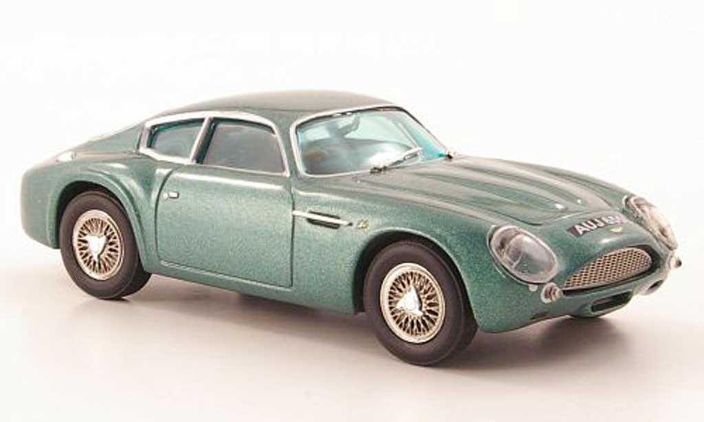 Aston Martin DB4 1/43 Vitesse GT Zagato grun modellino in miniatura