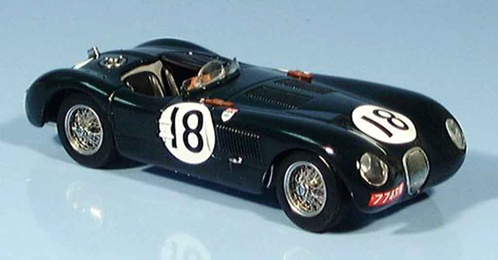 Jaguar C-Type 1/43 Autoart hamilton sieger le mans no. 18 1953 modellino in miniatura