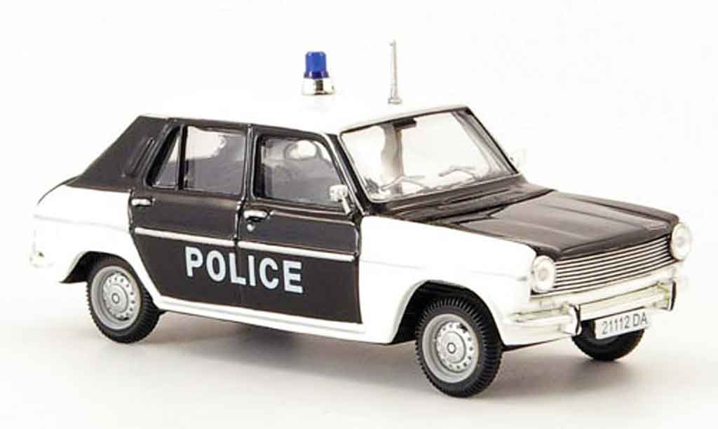 Simca 1100 1/43 Norev gls polizei 1973 modellino in miniatura