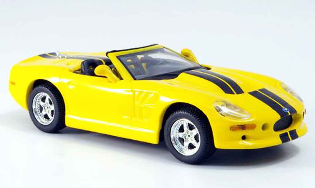 Shelby Series 1 1/43 Maxi Car giallo modellino in miniatura