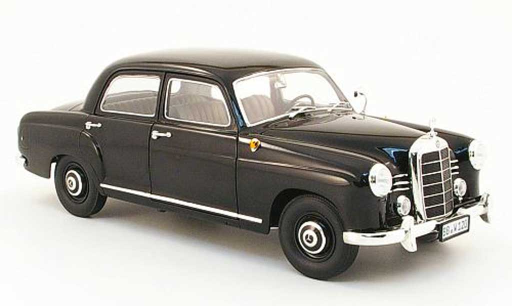 Mercedes 180 1/18 Revell ponton (w 120) nero 1953 modellino in miniatura