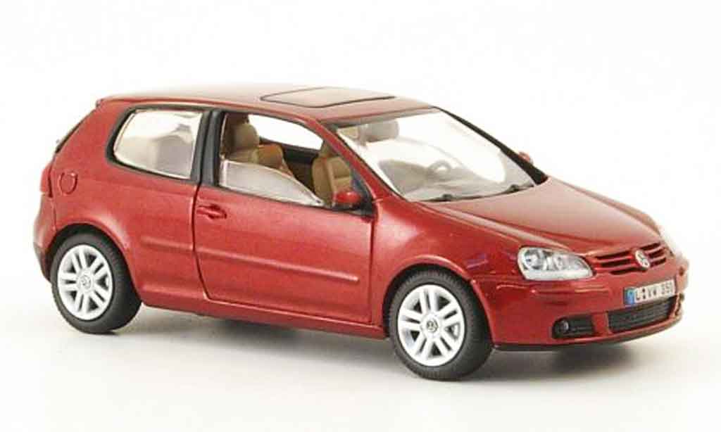 Volkswagen Golf V 1/43 Schuco V rosso 3 portes 2003 modellino in miniatura