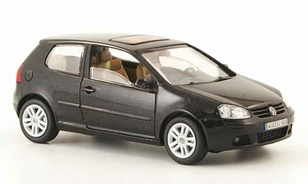 Volkswagen Golf V 1/43 Schuco V nero 3 portes 2003 modellino in miniatura