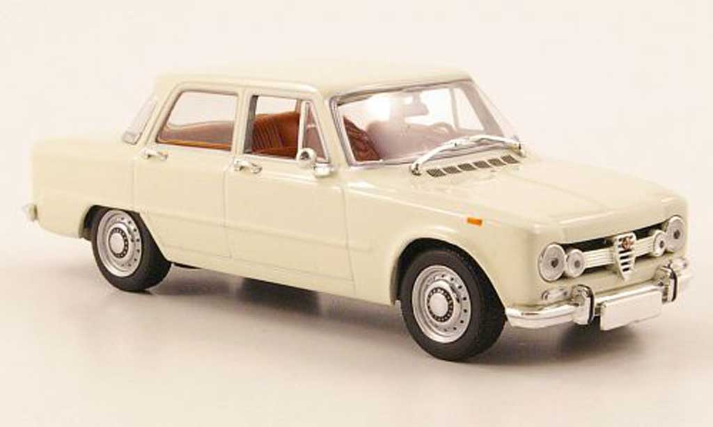 Alfa Romeo Giulia 1600 1/43 Minichamps 1600 creme 1970 modellino in miniatura