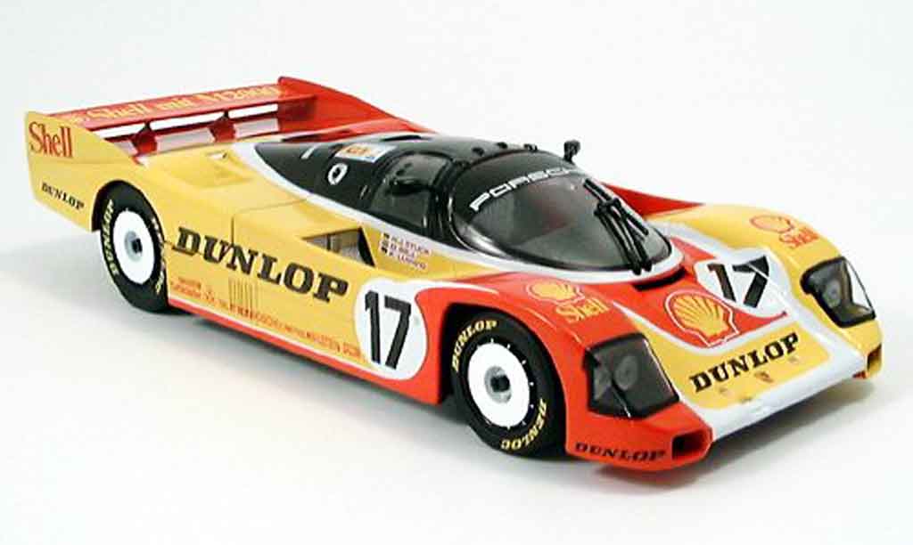 Porsche 962 1988 1/18 Eagle 1988 c bell-stuck lemans modellino in miniatura