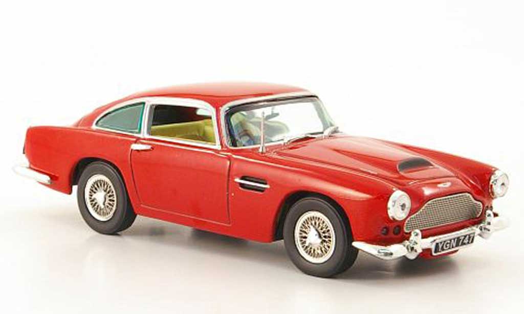 Aston Martin DB4 1/43 Vitesse rosso 1959 modellino in miniatura