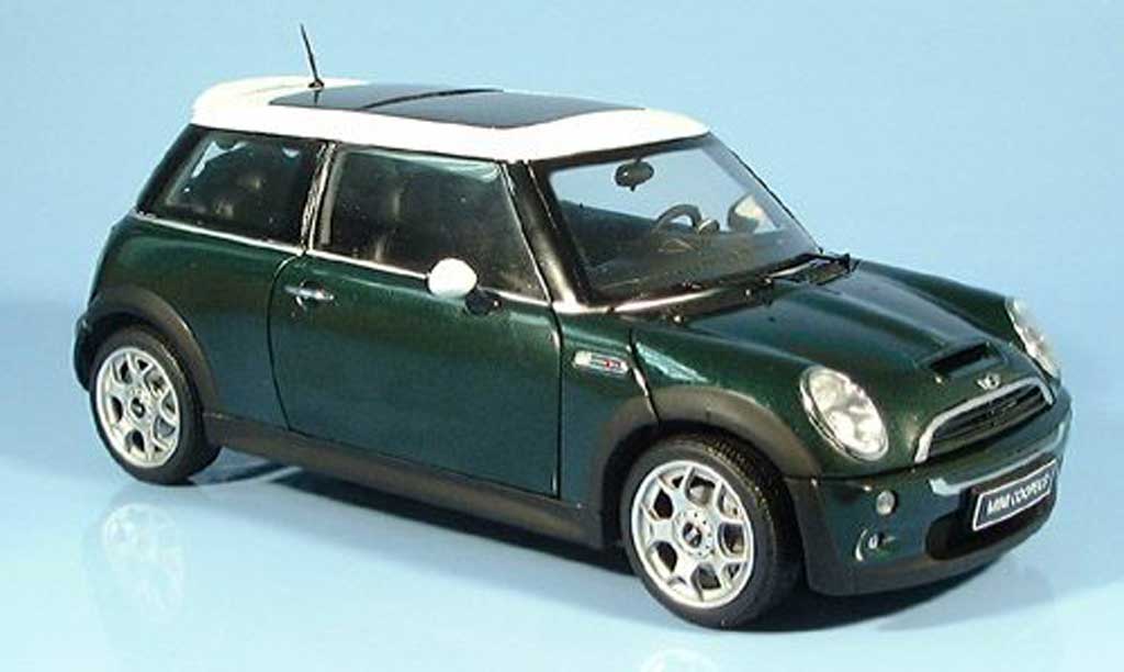 Mini Cooper S 1/18 Kyosho S grun modellino in miniatura
