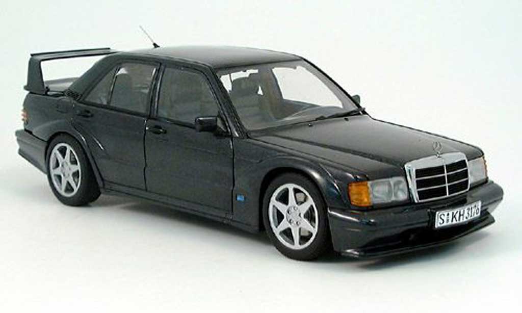 Mercedes 190 Evo 1/18 Autoart Evo E 2.5-16V EVO 2 (W201) nero modellino in miniatura