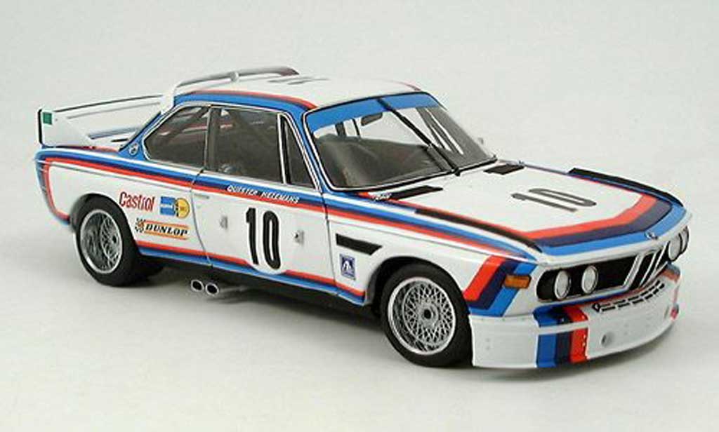 Bmw 3.0 CSL 1/18 Autoart CSL quester sieger spa 1973 modellino in miniatura
