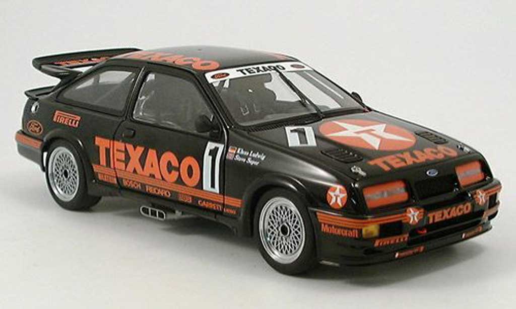Ford Sierra RS 500 1/18 Autoart RS 500 ludwig/soper no. 1 1987 modellino in miniatura