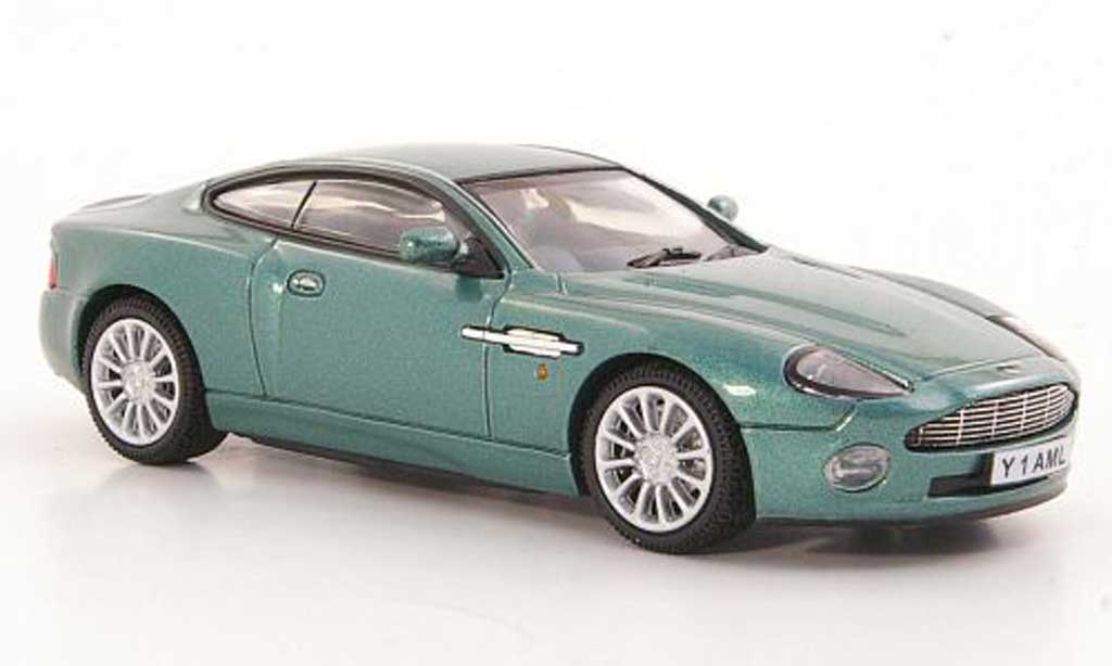Aston Martin Vanquish 1/43 Vitesse grun RHD modellino in miniatura