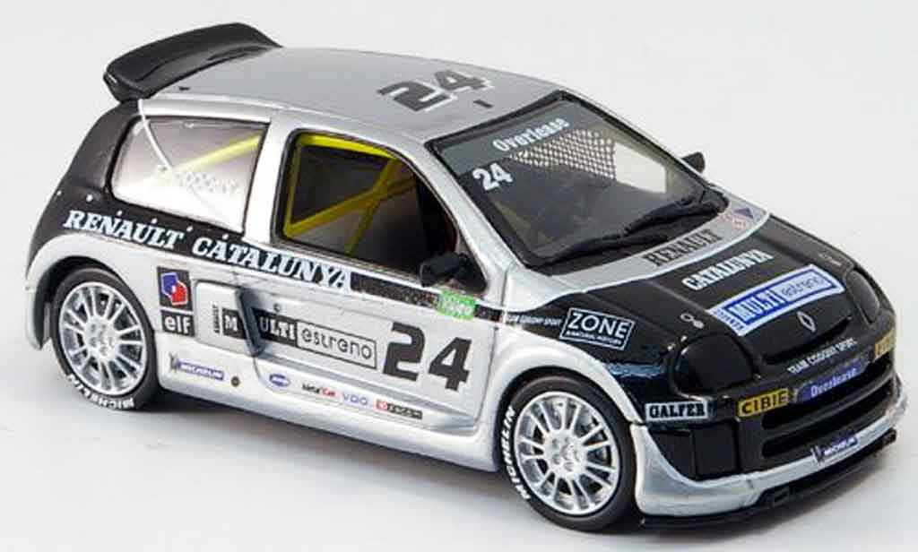 Renault Clio V6 1/43 Eagle V6 sport no. 24 codony clio trophy 2000 modellino in miniatura
